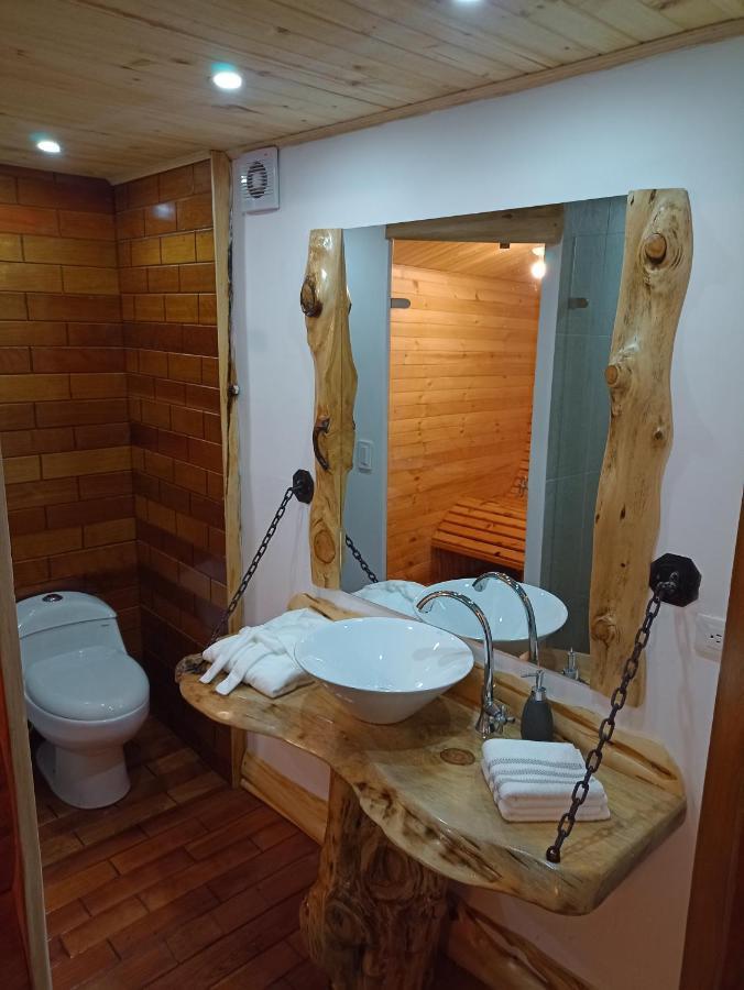 Cabana En La Calera El Pinar Exteriör bild