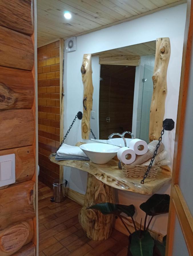Cabana En La Calera El Pinar Exteriör bild